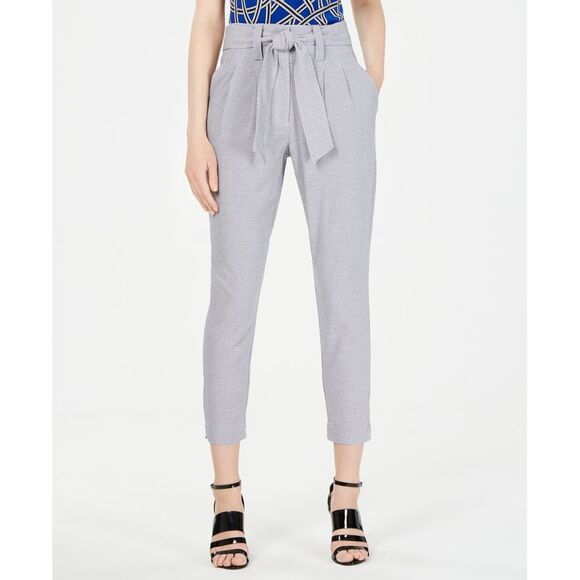 Calvin Klein Denim - Calvin Klein Printed Tie Waist Pants